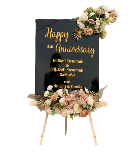 Papan Bunga Akrilik Morosunggingan